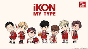 Ikon Chibi My Type Wallpaper