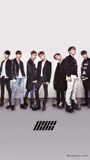 Ikon Members And Logo Wallpaper