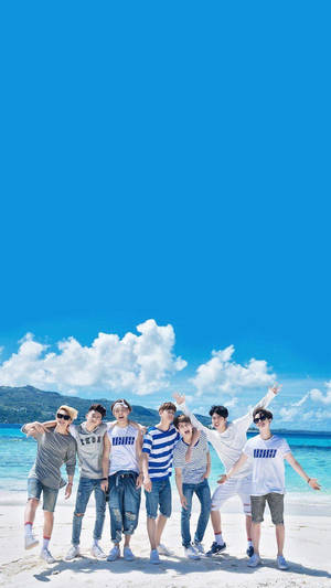 Ikon Summer Beach Wallpaper