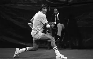 Ilie Năstase - A Tennis Legend Wallpaper