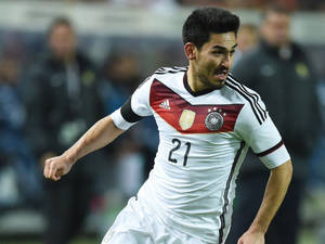 Ilkay Gundogan With Open Mouth Wallpaper