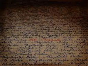 Illegible Manuscript Wallpaper