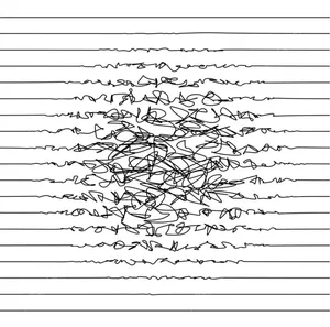 Illegible Scribbles Wallpaper