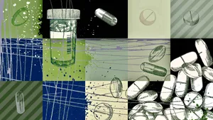 Illicit Collage Wallpaper