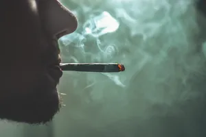 Illicit Smoking Wallpaper