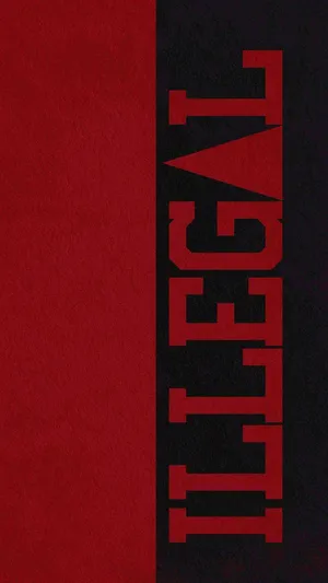 Illicit Typography Wallpaper