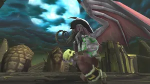 Illidan Stormrage Betrayer Gaze Wallpaper