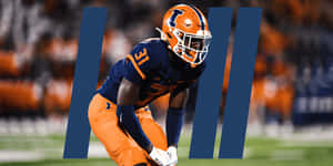 Illinois Football Player Devon Witherspoon Wallpaper