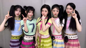 Illit Kpop Group Style Wallpaper