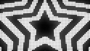 Illuminated Star Pattern Wallpaper