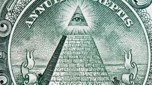 Illuminati Green Pyramid Eye Wallpaper