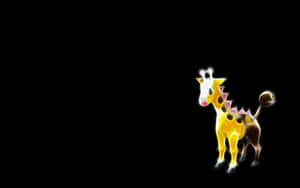 Illuminating Girafarig Wallpaper