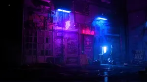 Illuminating The Sky - Japan's Neon City Wallpaper