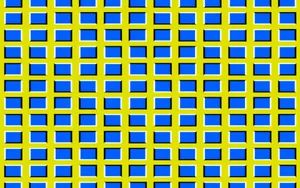 Illusion Outlined Boxes Wallpaper