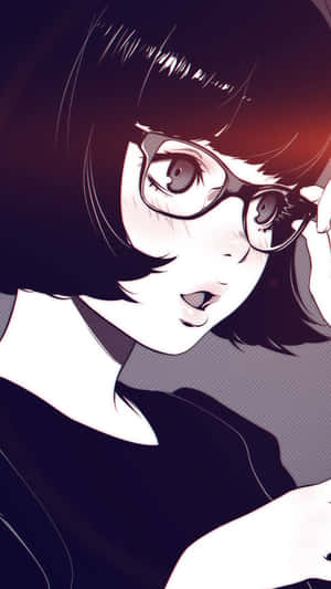 Ilya Kuvshinov's Dark Aesthetic Anime Girl Wallpaper