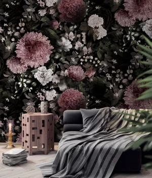 Image A Beautiful Soft Pink Floral Wallpaper Wallpaper