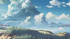 Image A Mystical Landscape From The Naruto Franchise Wallpaper