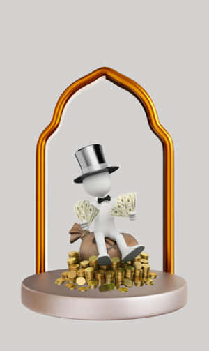 Image A Stunning Landscape Of Snow-covered Mountains And Sun-lit Valley Wallpaper