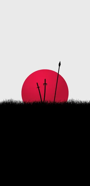 Image An Abstract Balance Of Monochromatic And Vibrant Colors Wallpaper