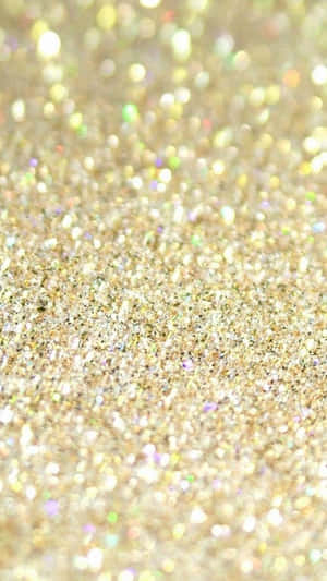 Image Bright And Shiny Yellow Glitter Wallpaper