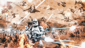 Image Clone Troopers Lead Attack In Severed Star Wars Battle Wallpaper