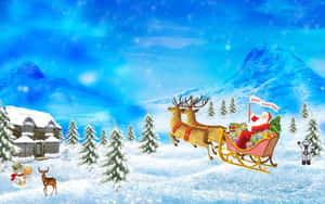 Image Cozy Winter Wonderland Wallpaper