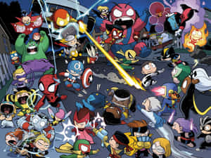 Image 'earth's Mightiest Heroes United As One' Wallpaper