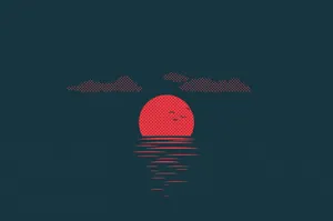 Image Electric Purple Sky Wallpaper