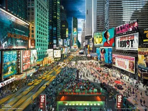 Image Enjoy A Night On The Town At A Broadway Show Wallpaper