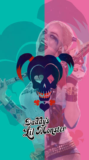 Image Harley Quinn Expressive Gaze Wallpaper