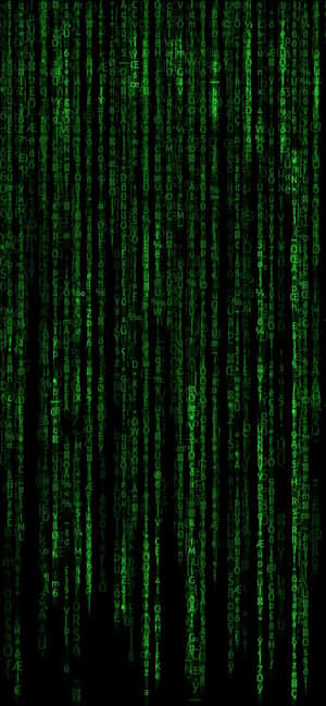 Image Illuminated Matrix Code Wallpaper