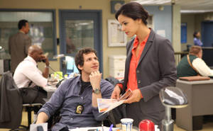 Image “jake And Amy Of Brooklyn Nine Nine” Wallpaper