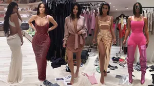 Image Kim Kardashian Poses For Fittings Magazine Wallpaper