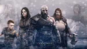 Image Kratos From The Playstation 5 Release 'god Of War 5' Wallpaper