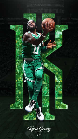 Image Kyrie Irving Rocking His Signature Nike Shoes Wallpaper