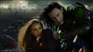 Image Loki And Jane On A Mission Wallpaper