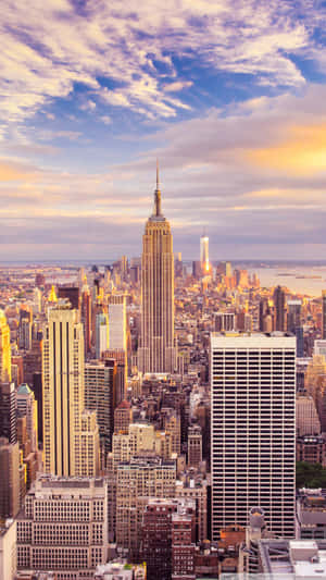 Image Magnificent View Of The New York City Skyline Wallpaper