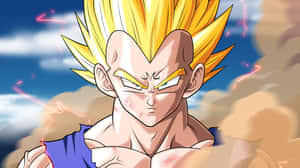 Image Majin Vegeta Unleashing His Power Wallpaper