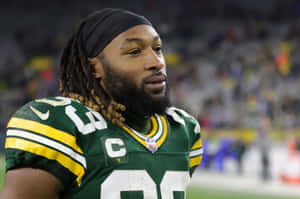 Image Nfl Running Back Aaron Jones Wallpaper