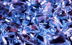 Image Of Broken Glass Fragments Wallpaper