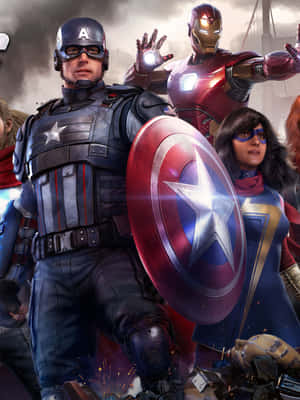 Image Play Marvel Avengers To Save The World Wallpaper