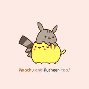 Image Reach Peak Productivity With Pusheen Pc Wallpaper