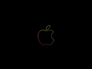 Image Retro Apple Logo. Wallpaper