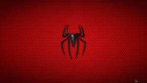 Image Spider-man Ready For Battle In Downtown City Wallpaper