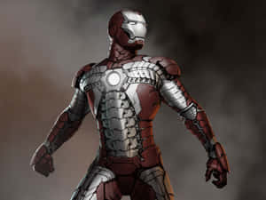 Image Tony Stark Suited Up As Iron Man Wallpaper