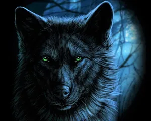 Image Two Sides Of Freedom - Water And Fire Wolf Wallpaper