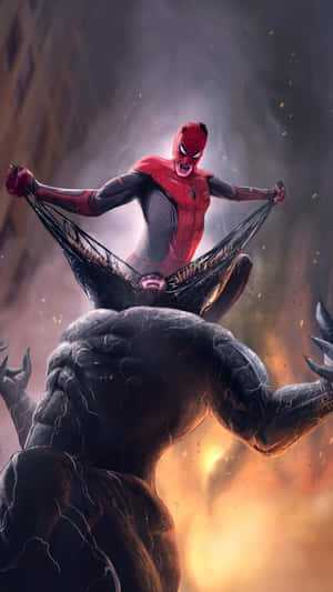 Image Venom And Spider-man Are Enemies For Eternity. Wallpaper