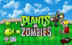 Image Zombies Vs Plants Battle Wallpaper