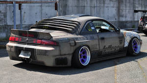 Img Experience The High-performance Of The Nissan Silvia S14 Wallpaper