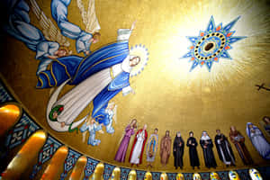 Immaculate_ Conception_ Mural Wallpaper